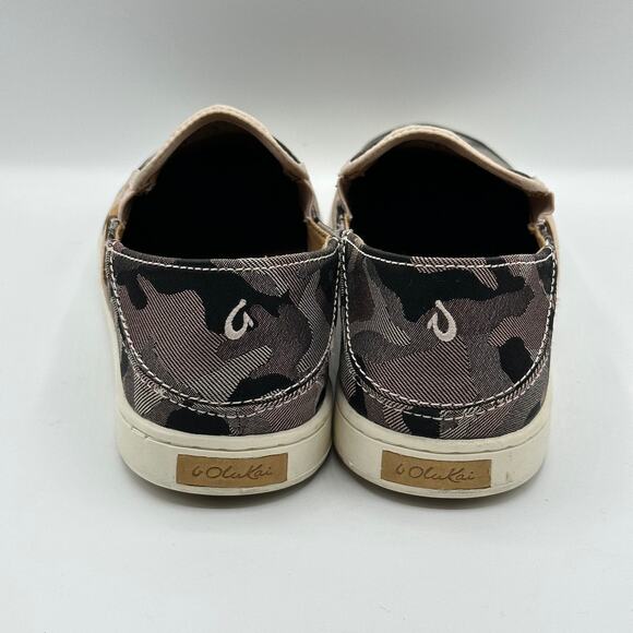 OLUKAI Pehuea Pa'i Convertible Sneaker Soft Pink Ke Au Camo - Picture 5 of 8
